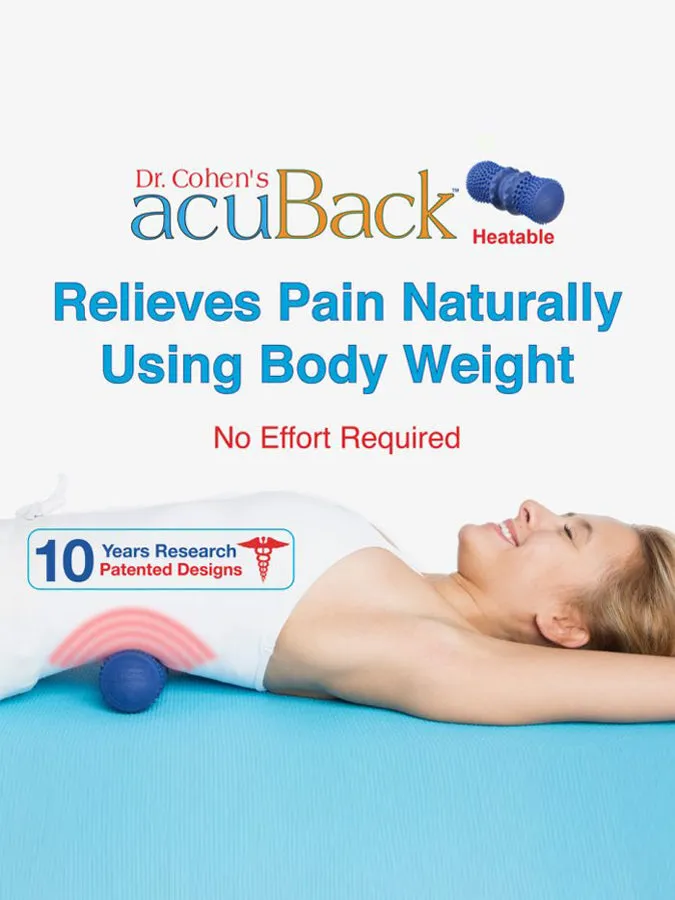 Dr Cohen's AcuBack Heatable Massage Roller