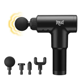 EVERLAST Beast Deep Muscle 6 Speed 4 Head Massage Gun Rugged EVERLAST Beast Deep Muscle 6 Speed 4 Head Massage Gun Rugged