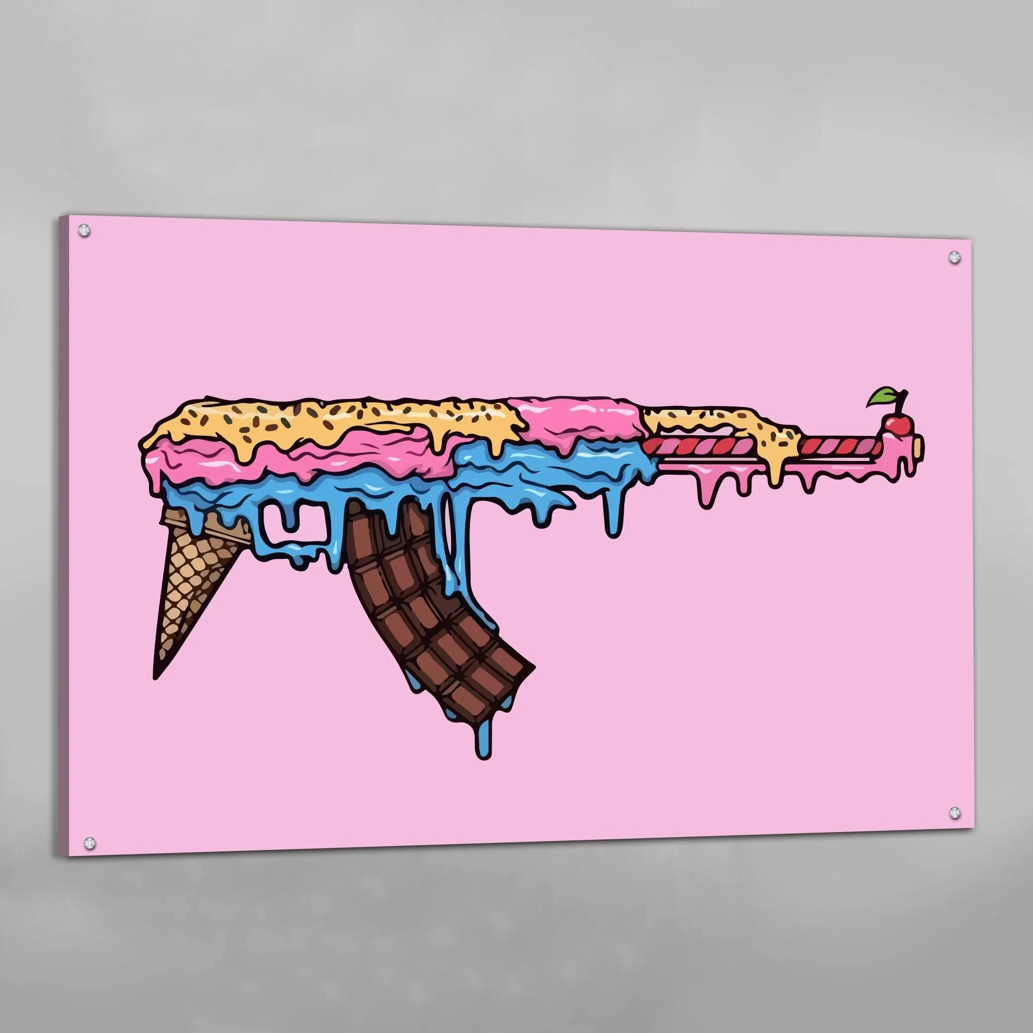 Food Pop Art Canvas