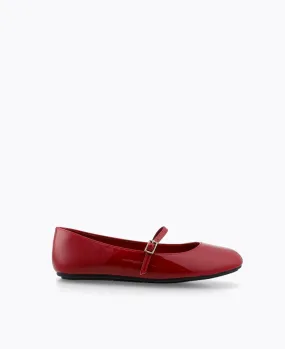 Gianne Mary Jane Flats - Red Gianne Mary Jane Flats - Red