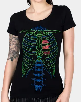 GIRLS RIB CAGE T-SHIRT GIRLS RIB CAGE T-SHIRT