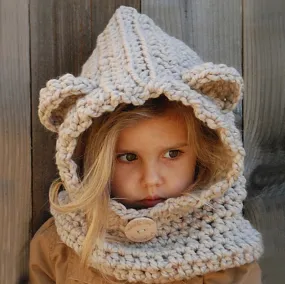 Girls Winter Scarf-Hat Handmade Girls Winter Scarf-Hat Handmade