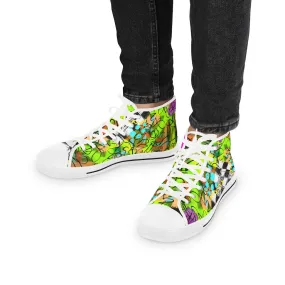 Graffiti life Men's High Top Sneakers Graffiti life Men's High Top Sneakers