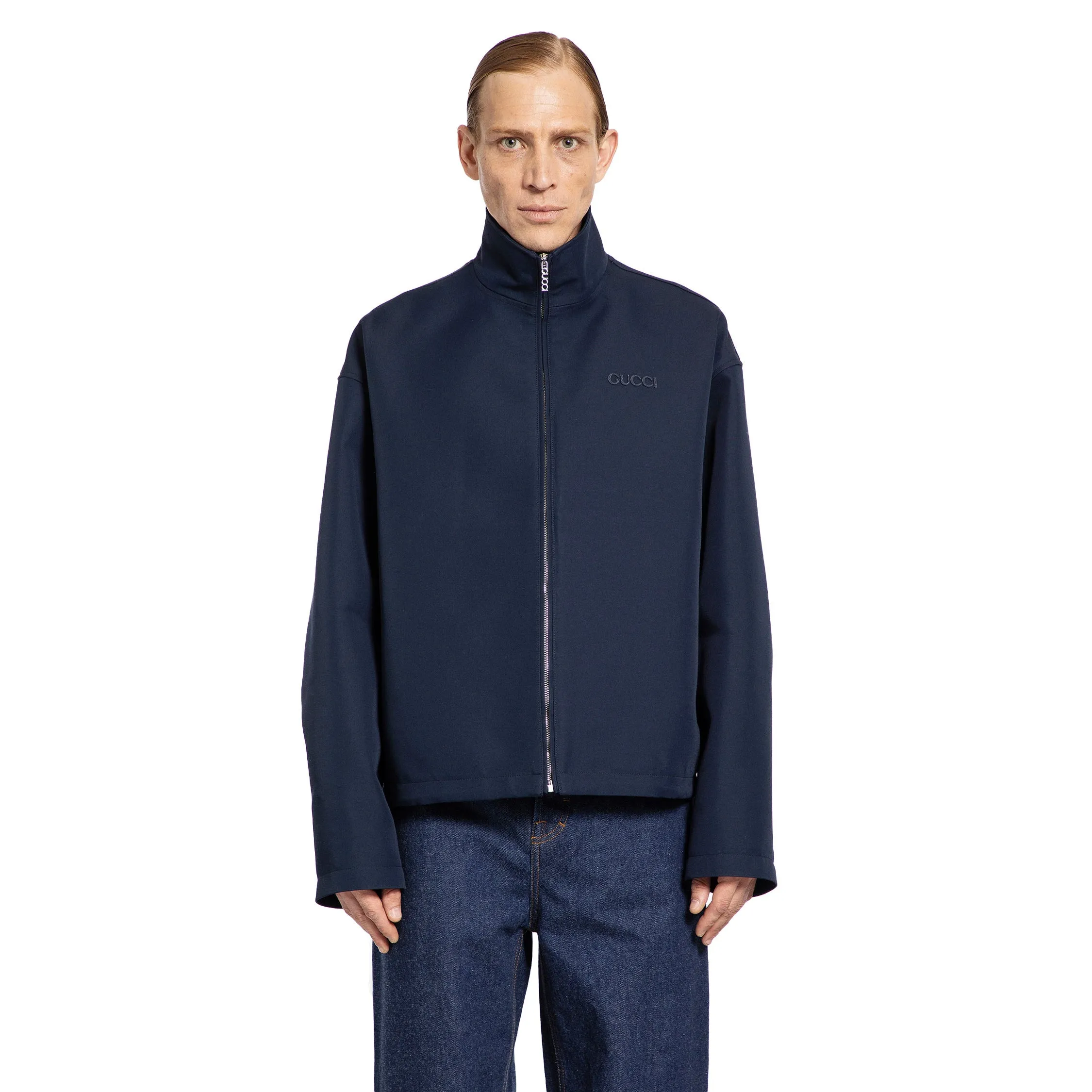 GUCCI MAN BLUE JACKETS