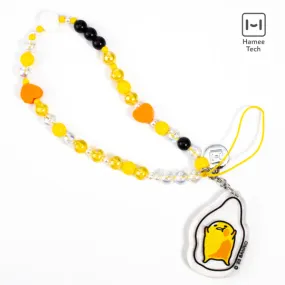 Gudetama Beaded Charm Mobile Phone Wrist Strap Gudetama Beaded Charm Mobile Phone Wrist Strap