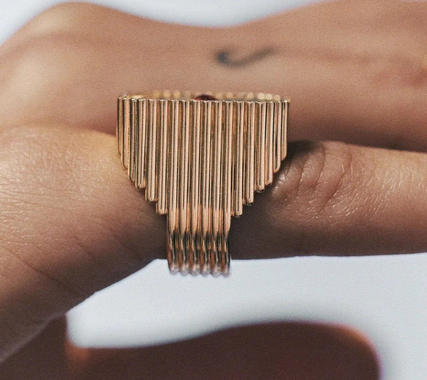 Heart mini scap ring
