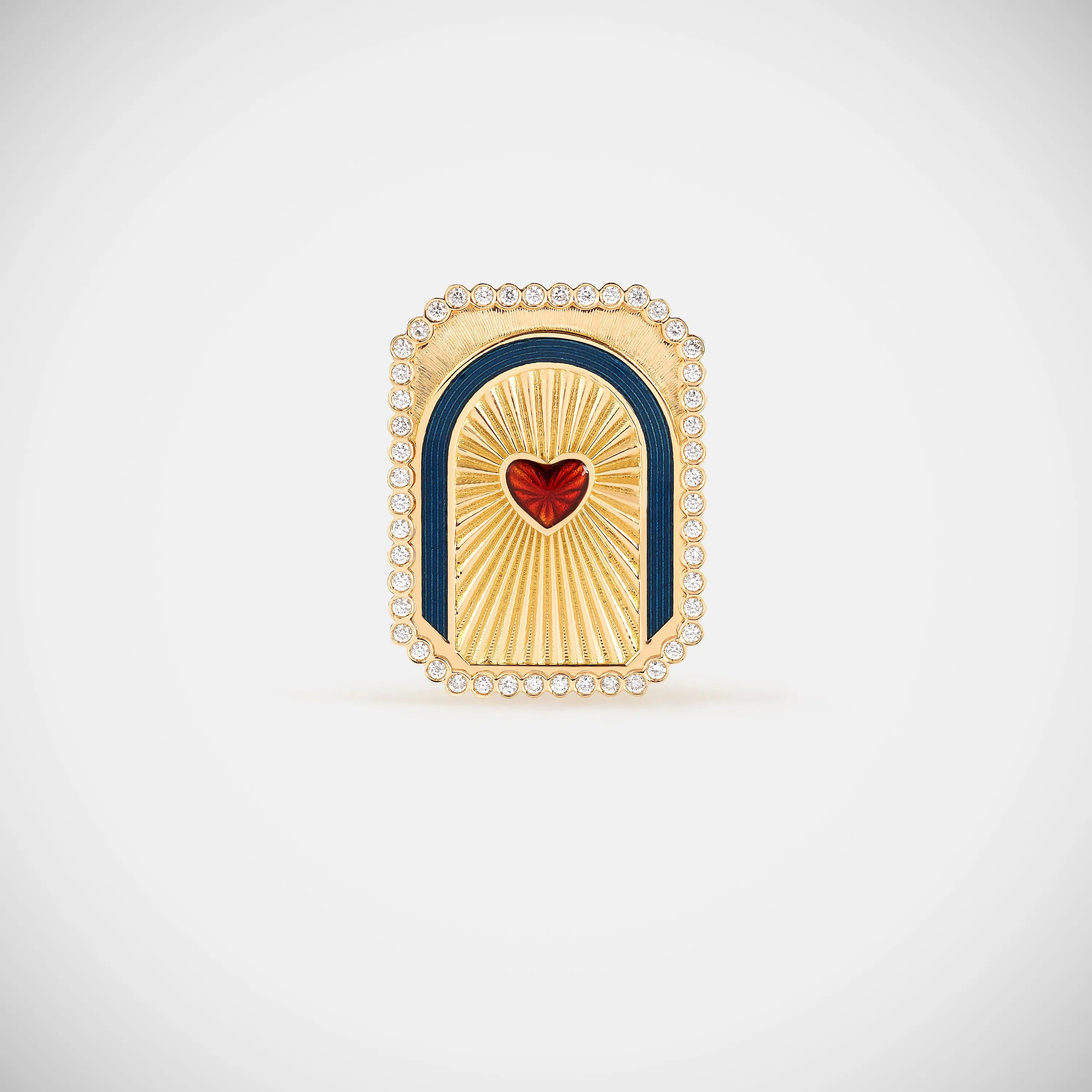 Heart mini scap ring