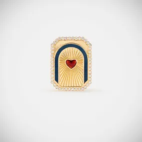 Heart mini scap ring Heart mini scap ring