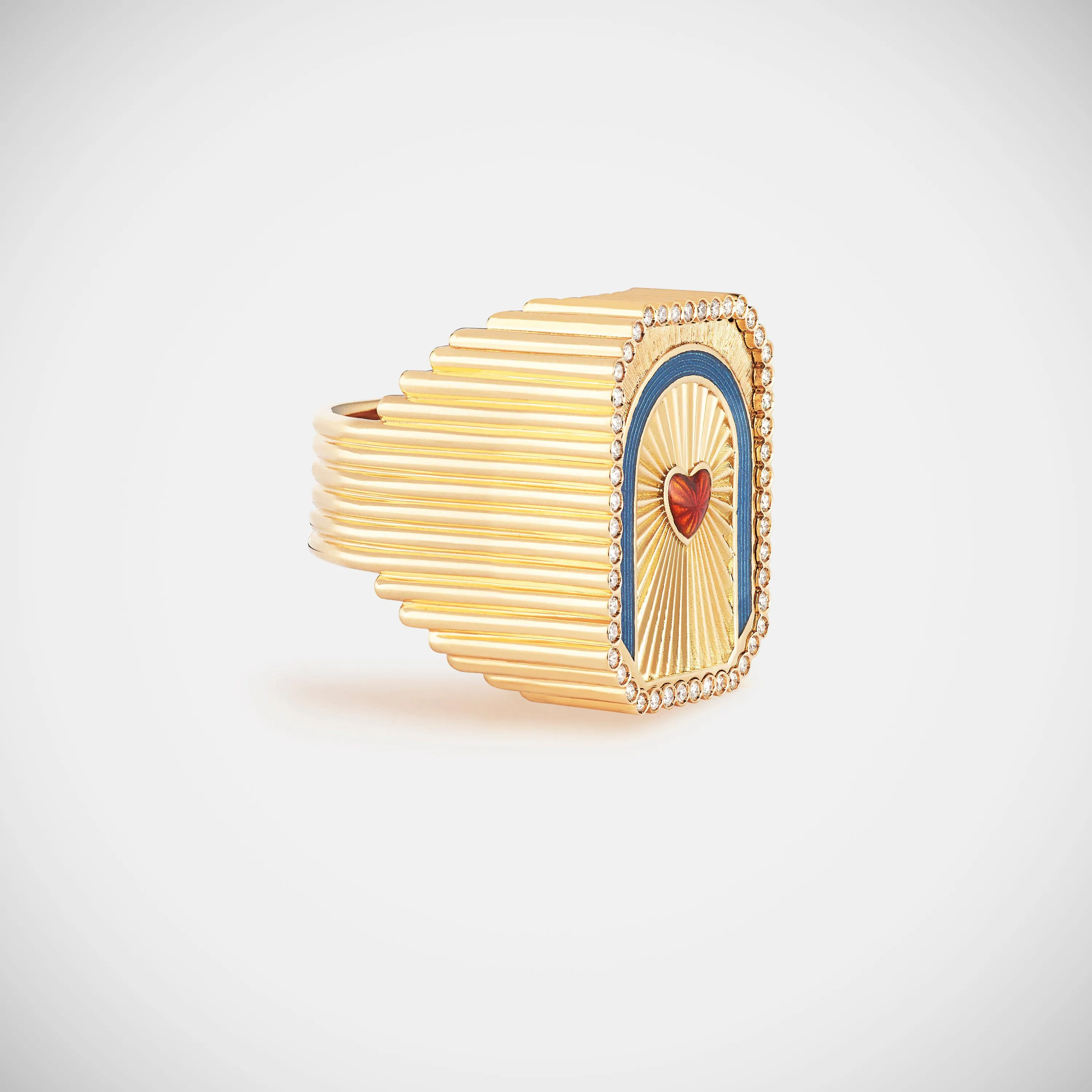Heart mini scap ring