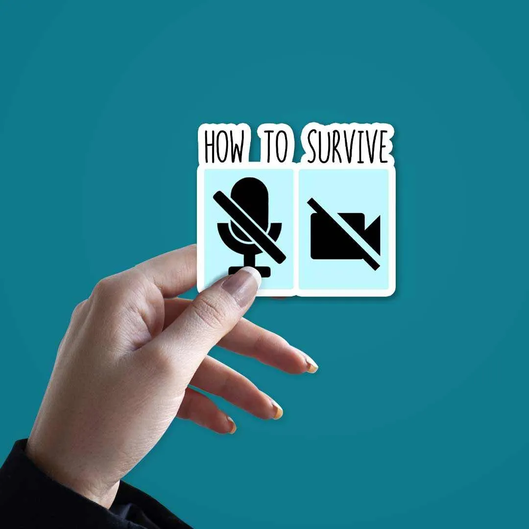 How to survive Sticker
