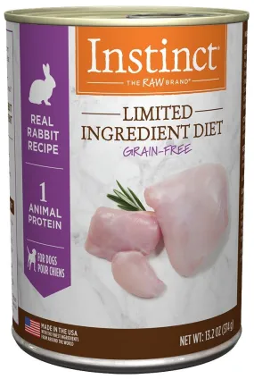 Instinct Grain Free LID Rabbit Canned Dog Food Instinct Grain Free LID Rabbit Canned Dog Food