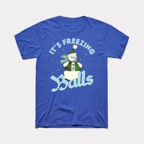 It's Freezing Balls Adult Unisex Tee It's Freezing Balls Adult Unisex Tee