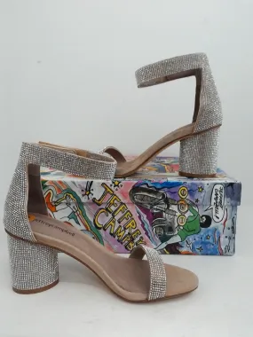 Jeffrey Campbell Women's Laura-JS Heeled Sandal Size 6 Jeffrey Campbell Women's Laura-JS Heeled Sandal Size 6