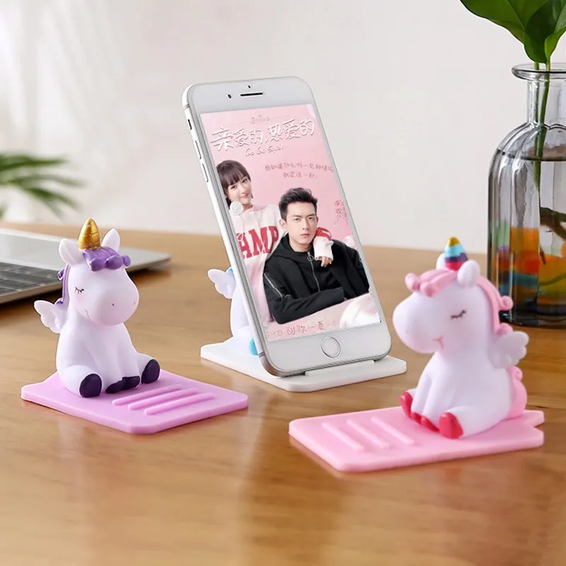 Kawaii Unicorn Lazy Phone Holder