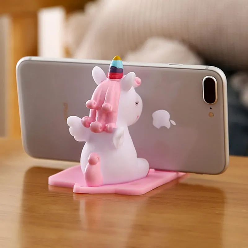 Kawaii Unicorn Lazy Phone Holder