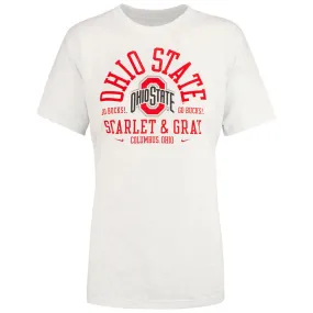 Ladies Ohio State Buckeyes Nike Slub Local T-Shirt Ladies Ohio State Buckeyes Nike Slub Local T-Shirt