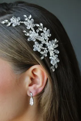 LAVINIA Water Drop Clear Crystal Headpiece LAVINIA Water Drop Clear Crystal Headpiece
