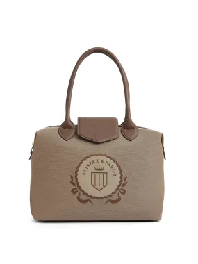 Lemmington Tote - Jacquard Taupe Lemmington Tote - Jacquard Taupe