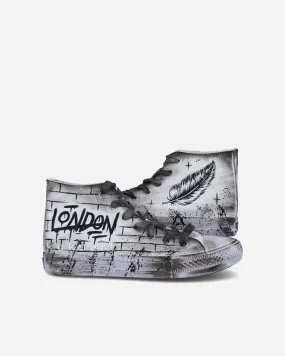 London Graffiti Hand Painted Shoes London Graffiti Hand Painted Shoes