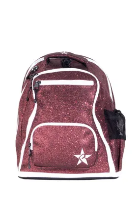 Maroon Rebel Baby Dream Bag with White Zipper Maroon Rebel Baby Dream Bag with White Zipper