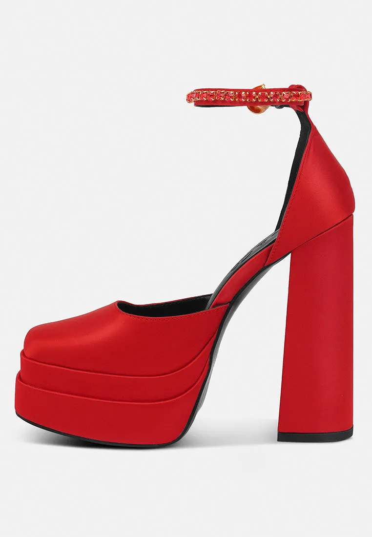 Martini Sky High Platform Sandals By Ruw