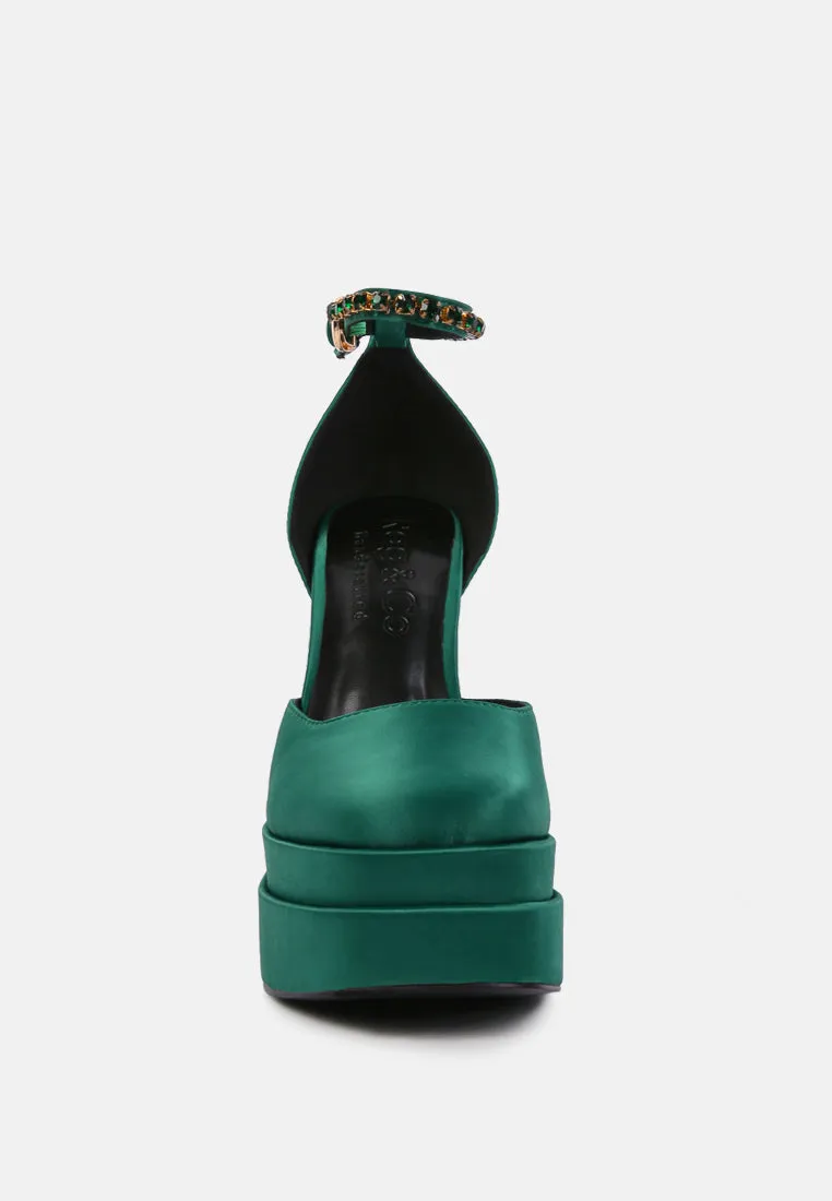 Martini Sky High Platform Sandals By Ruw
