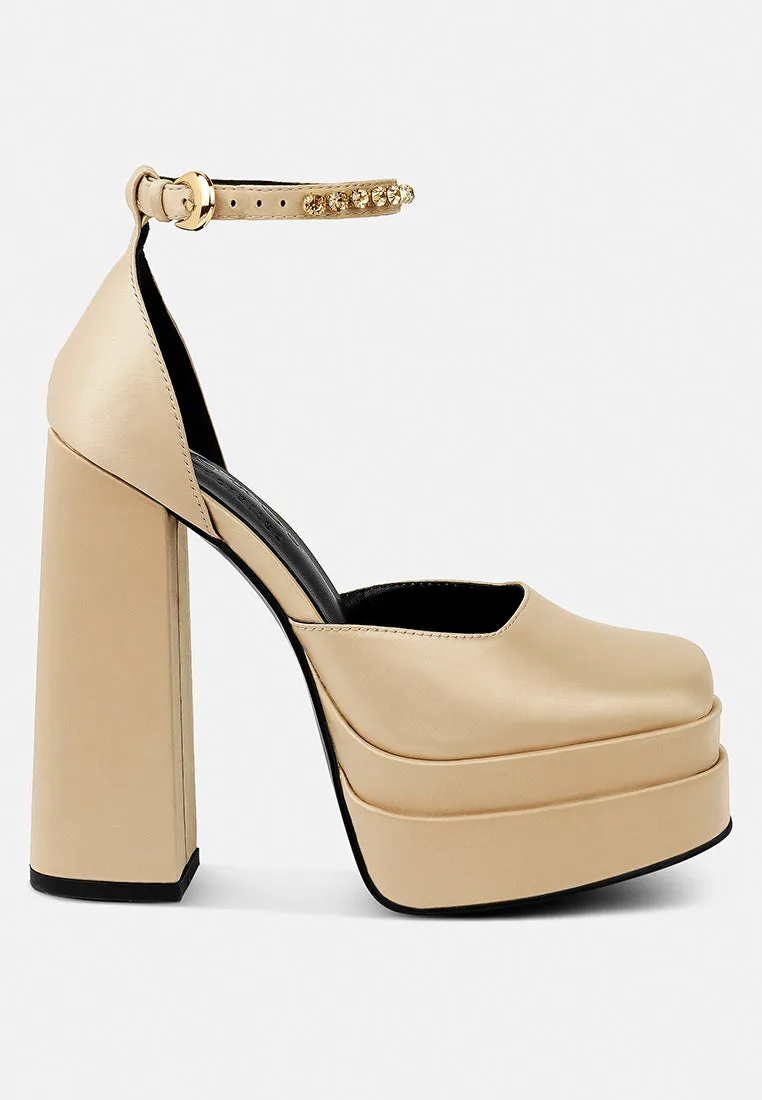 Martini Sky High Platform Sandals By Ruw