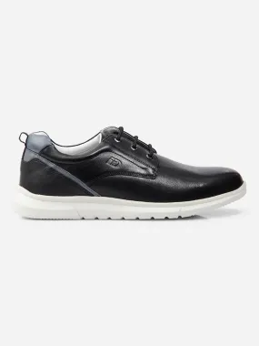 Men Black Leather Sneaker (ID3087) Men Black Leather Sneaker (ID3087)