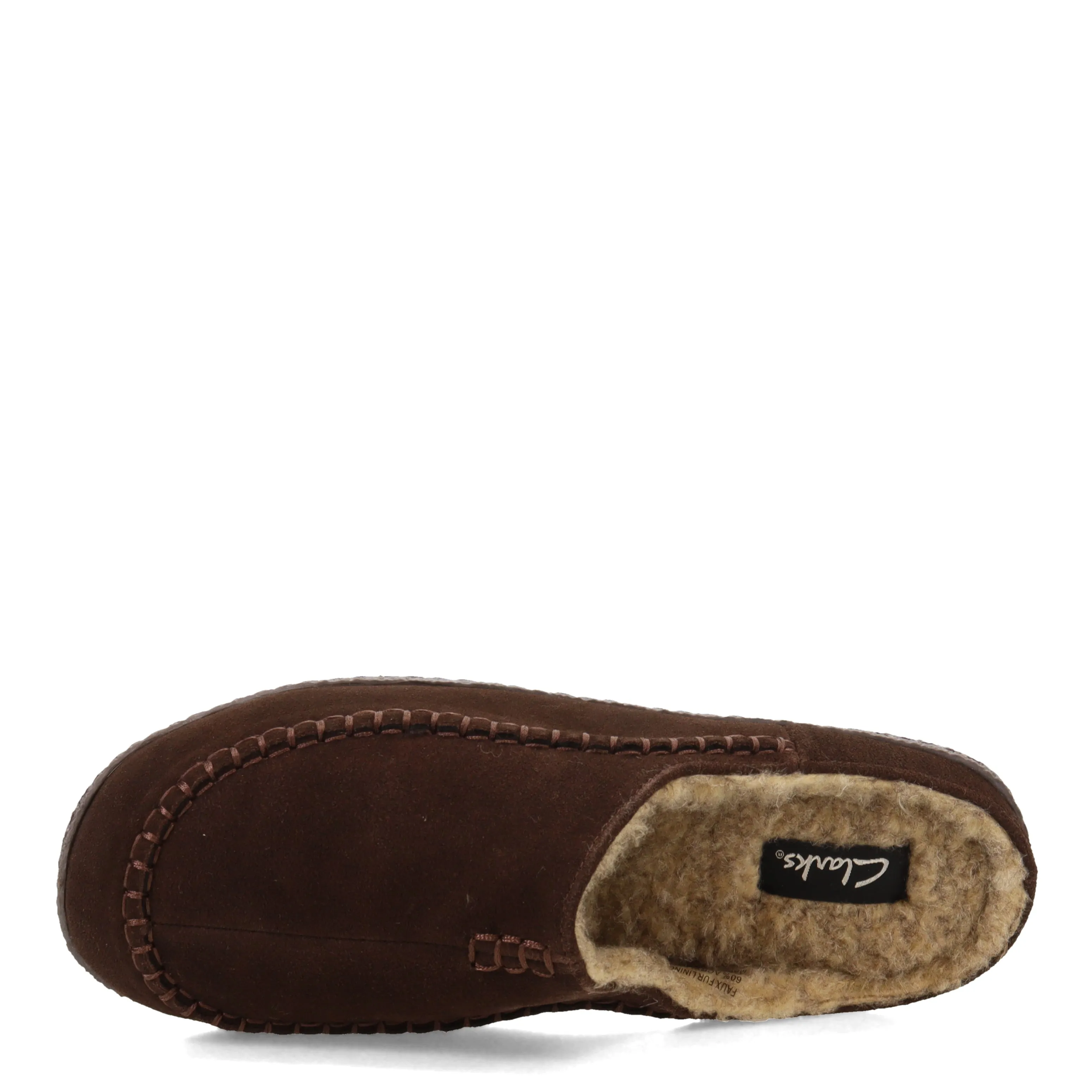 Men's Clarks, Baseball Stitch Clog Slipper