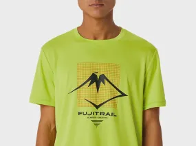 Men's FujiTrail Logo SS Top - NEON LIME/BR. ORANGE/PERFORMACE BLACK Men's FujiTrail Logo SS Top - NEON LIME/BR. ORANGE/PERFORMACE BLACK