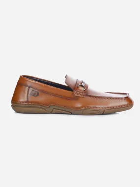 Men's Tan Metal Trim Formal Slip On (ID2144) Men's Tan Metal Trim Formal Slip On (ID2144)