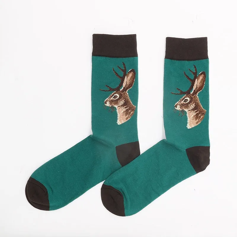 Middle Tube Funny Socks