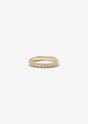Molded French-V Set 1/3 Eternity Band 0.02 ct Molded French-V Set 1/3 Eternity Band 0.02 ct