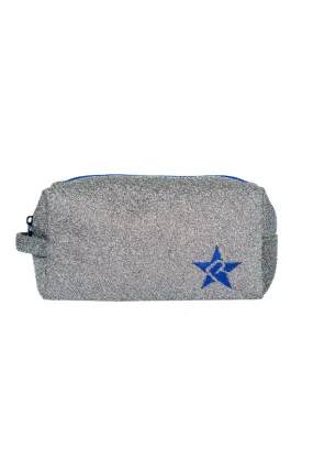 Moonstruck Rebel Makeup Bag with Blue Zipper Moonstruck Rebel Makeup Bag with Blue Zipper