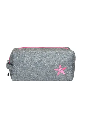 Moonstruck Rebel Makeup Bag with Pink Zipper Moonstruck Rebel Makeup Bag with Pink Zipper
