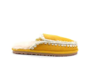 MOU Slipper Full Eskimo Stitch Ciabatta Pelo Pineapple Giallo MU.FW161007A MOU Slipper Full Eskimo Stitch Ciabatta Pelo Pineapple Giallo MU.FW161007A