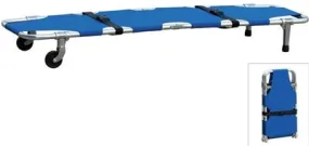 NF-F1 One fold Stretcher with wheels with Safety Straps NF-F1 One fold Stretcher with wheels with Safety Straps