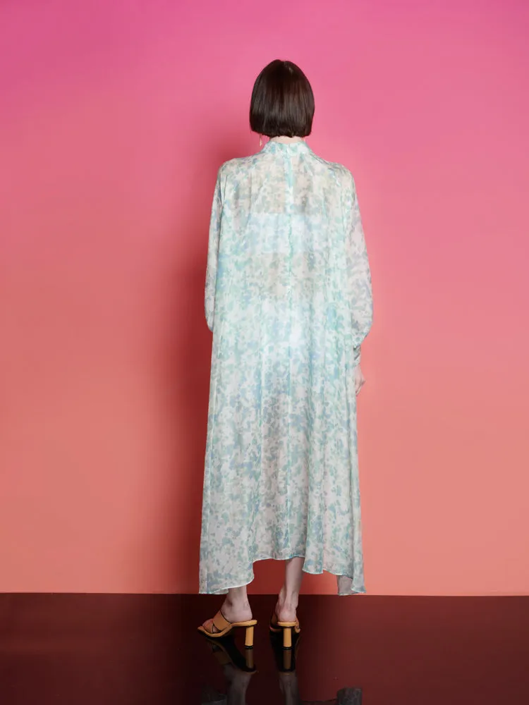 Nina Printed Midi Dress