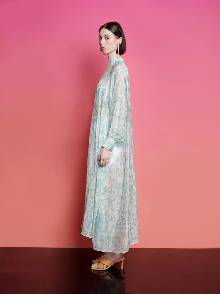 Nina Printed Midi Dress