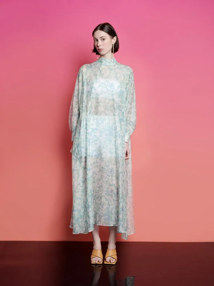 Nina Printed Midi Dress