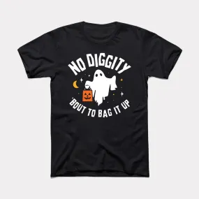 No Diggity 'Bout To Bag It Up Adult Unisex Tee No Diggity 'Bout To Bag It Up Adult Unisex Tee