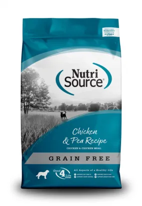 NutriSource Grain Free Chicken & Pea Dry Dog Food NutriSource Grain Free Chicken & Pea Dry Dog Food