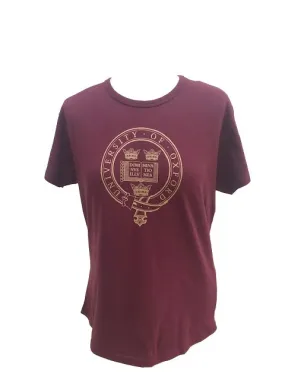 Ox Uni Ladies Burgundy T Shirt S Ox Uni Ladies Burgundy T Shirt S