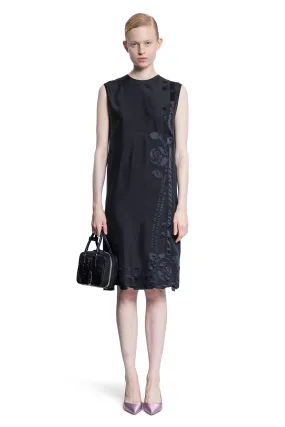 PRADA WOMAN BLACK DRESSES PRADA WOMAN BLACK DRESSES