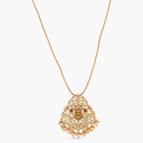 Prosperity Temple Silver Pendant Necklace Prosperity Temple Silver Pendant Necklace