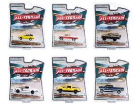 "All Terrain" Series 14 Set of 6 pieces 1/64 Diecast Model Cars by Greenlight "All Terrain" Series 14 Set of 6 pieces 1/64 Diecast Model Cars by Greenlight