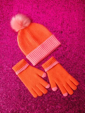 "The Ava" Touchscreen Gloves, Orange │ Winter Outerwear │ Style House Design Studio "The Ava" Touchscreen Gloves, Orange │ Winter Outerwear │ Style House Design Studio