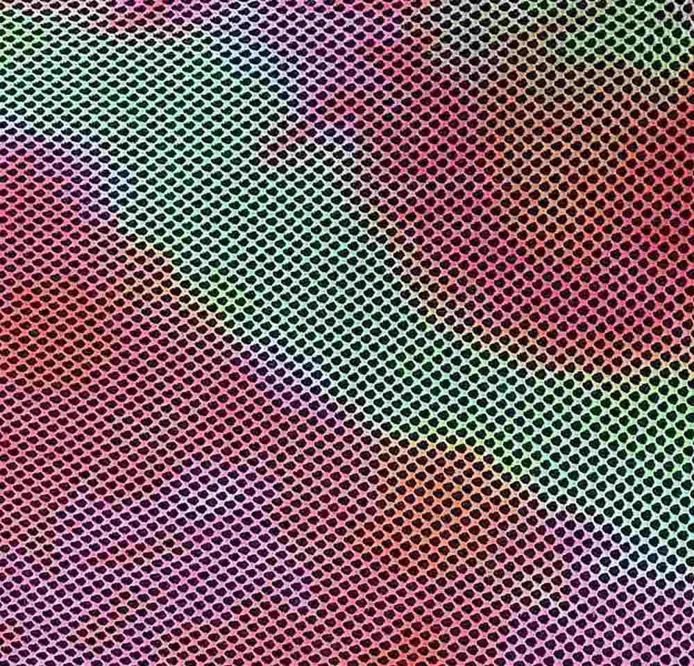 REAL TIE DYE ON FISHNET TDFN0052