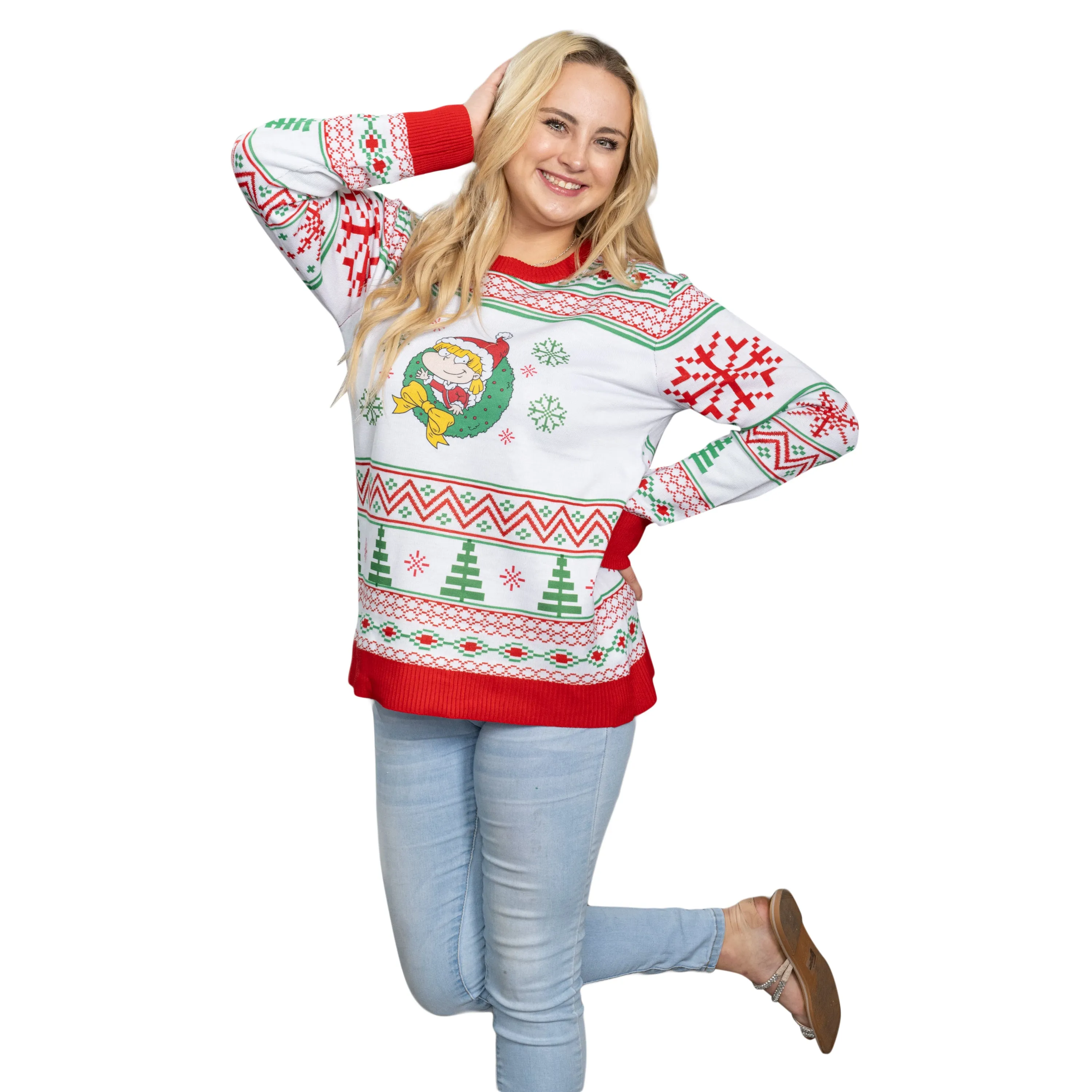 Rugrats Angelica Ugly Christmas Sweater