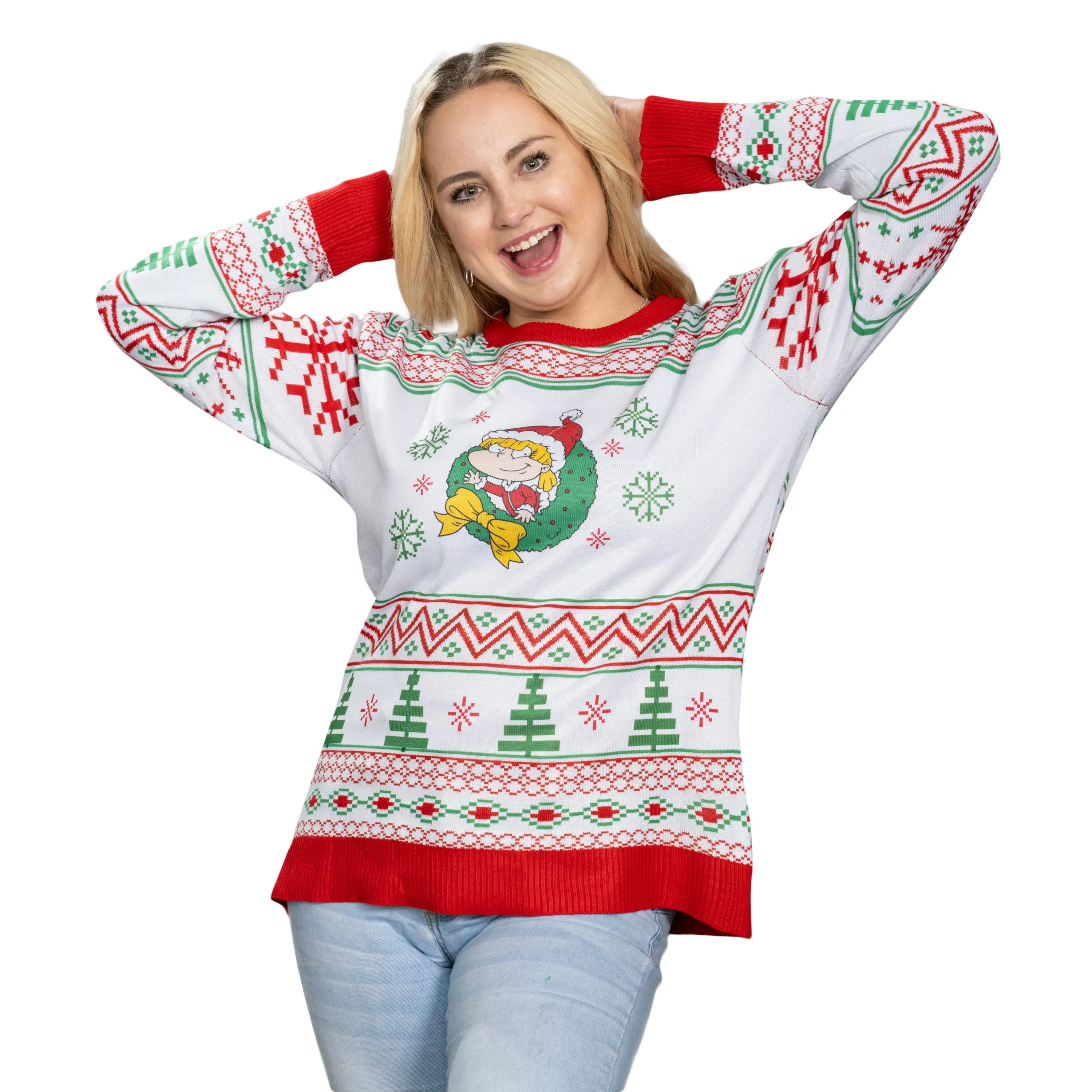 Rugrats Angelica Ugly Christmas Sweater